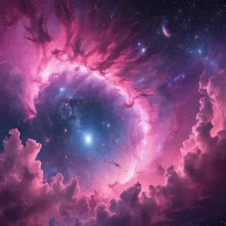 pink galaxy wallpaper