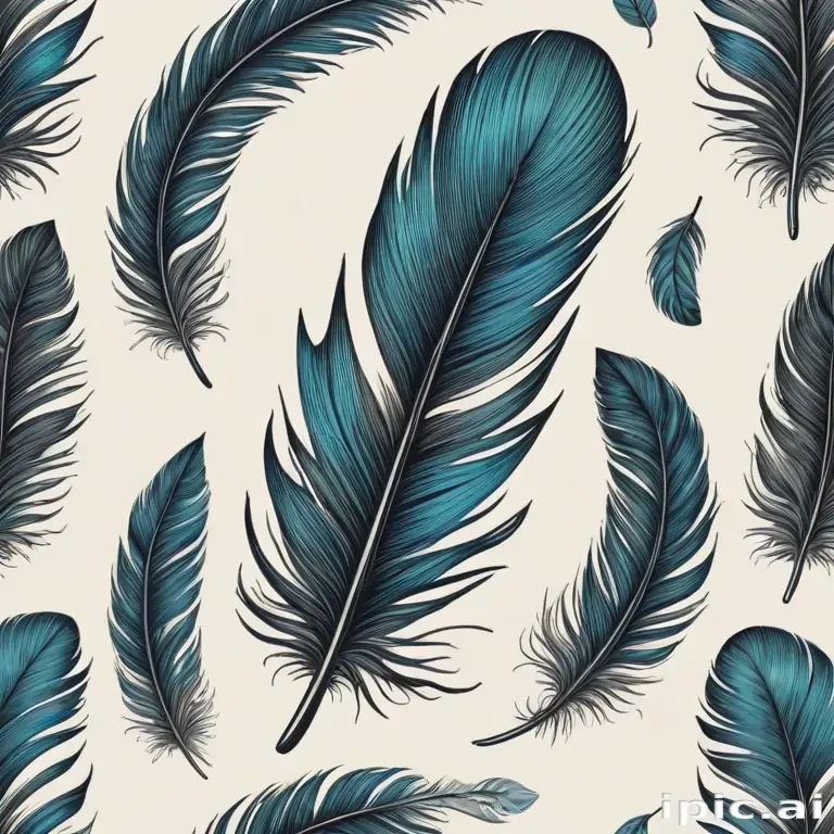 feather design