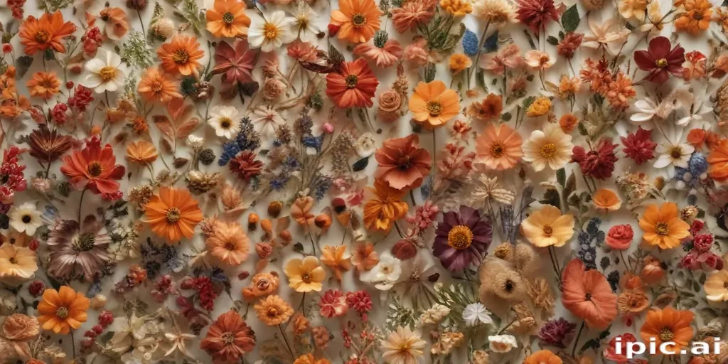 dried flowers png