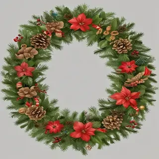 christmas wreath png
