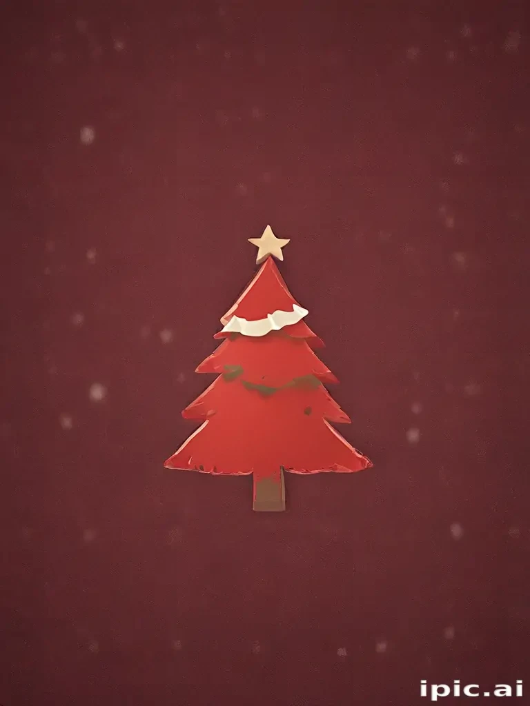 simple christmas iphone wallpaper