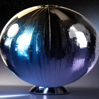 disco ball transparent