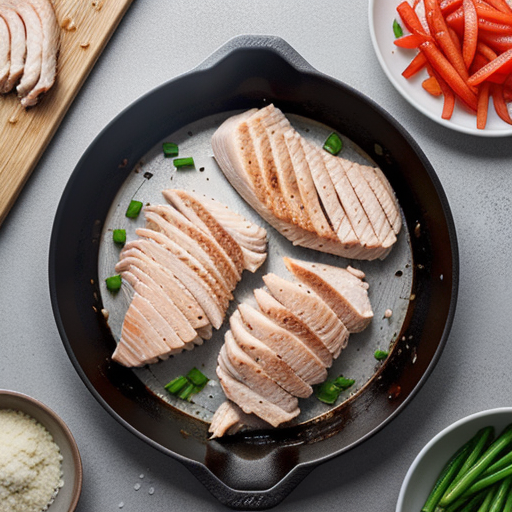 cooking thin sliced chicken breast
