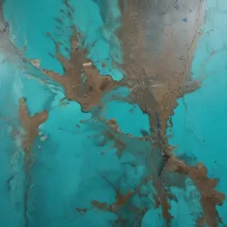 turquoise background