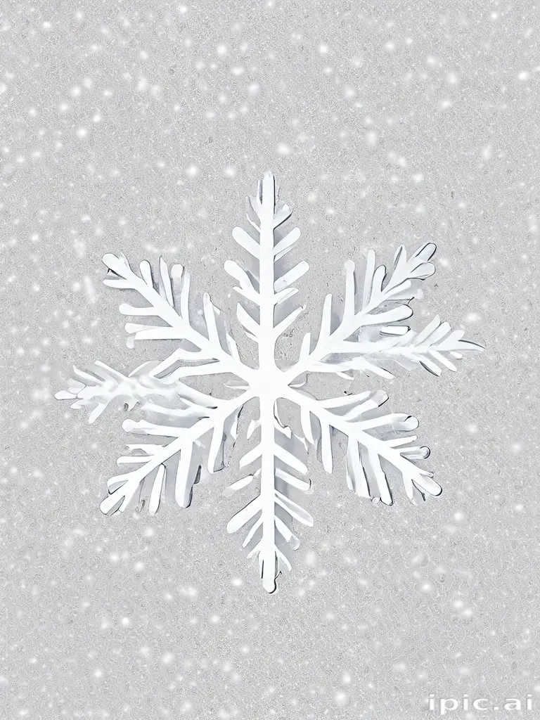 snowflake clipart transparent background