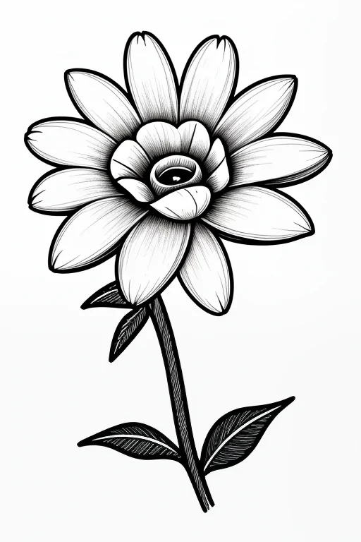 flower doodle png