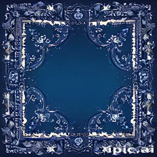 blue bandana background