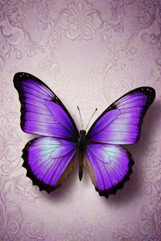 wallpaper purple butterfly