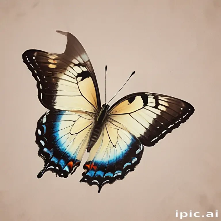 butterfly no background