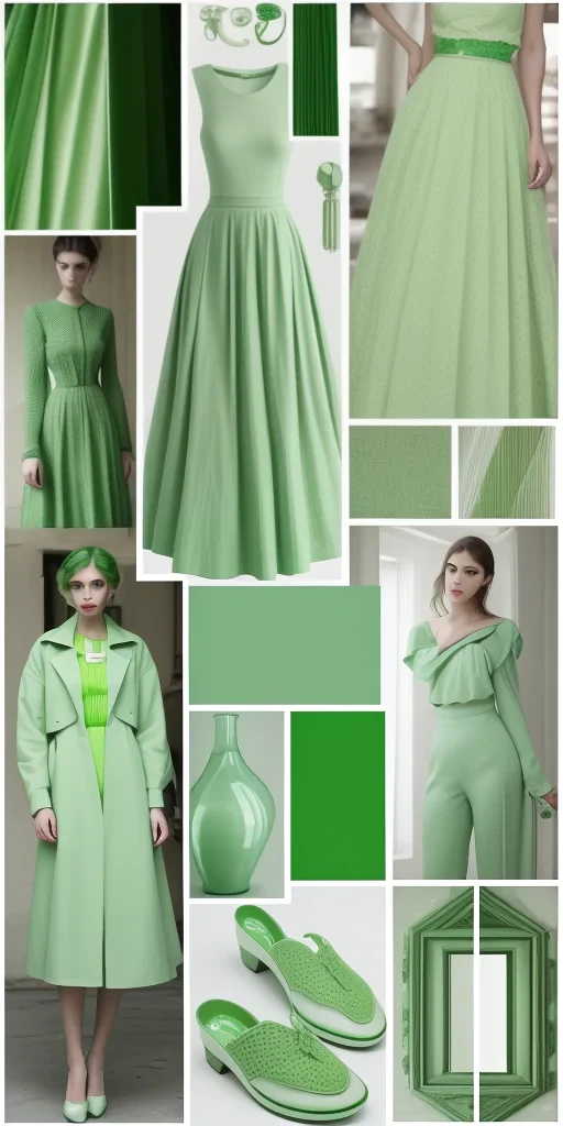 light green aesthetic