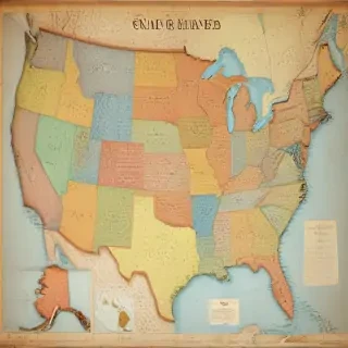 map united states