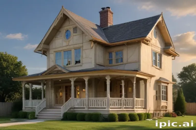 background of a house