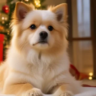 dog christmas backgrounds