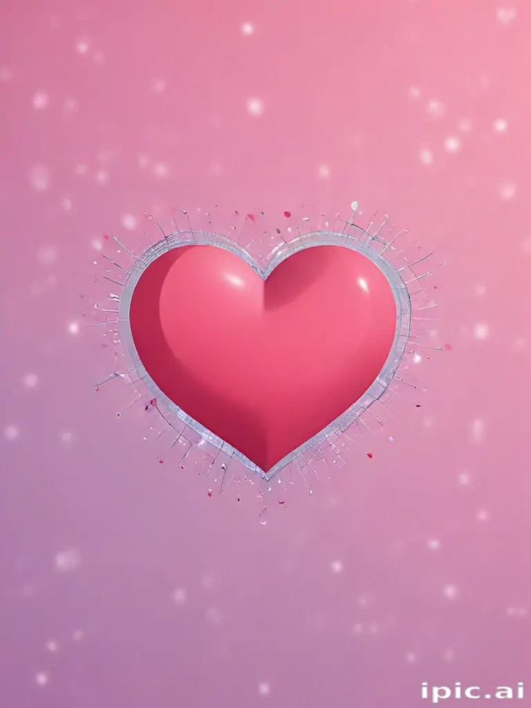 aesthetic heart wallpaper