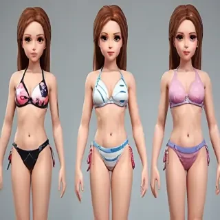 ai girls bikini