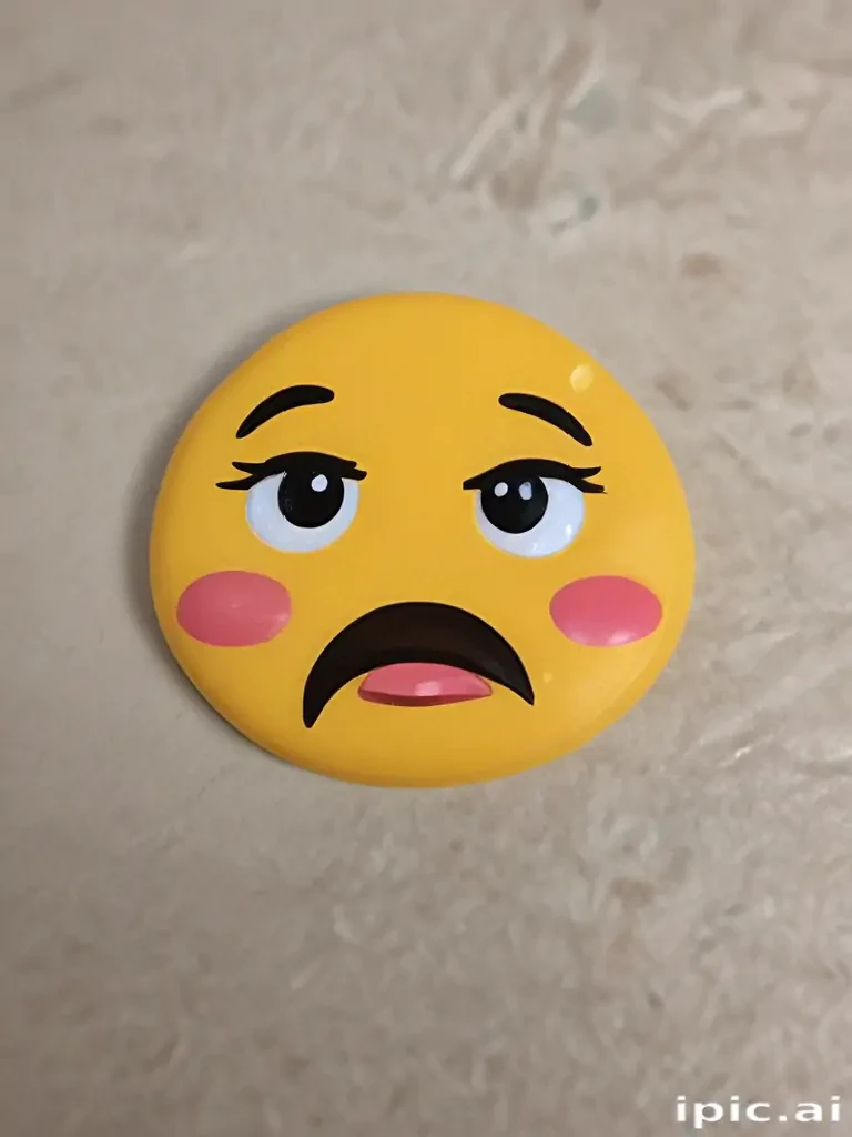 sad face emoji