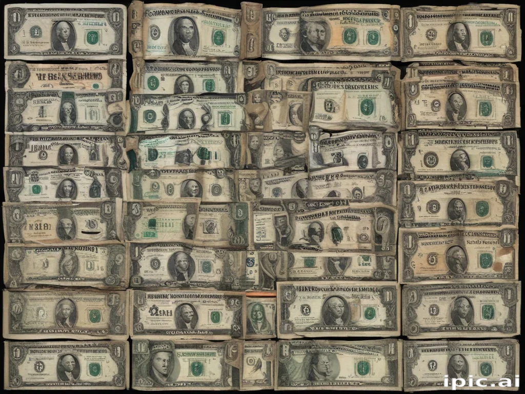 money with transparent background