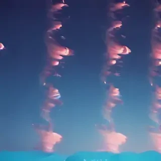 blue iphone wallpaper aesthetic