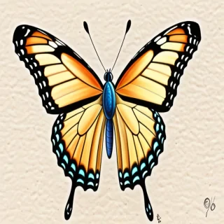 butterfly pic to draw