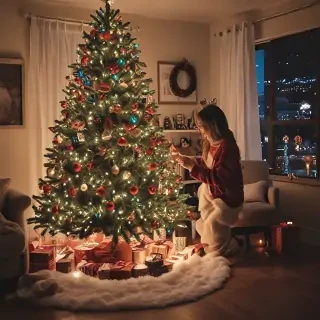 christmas aesthetic pictures
