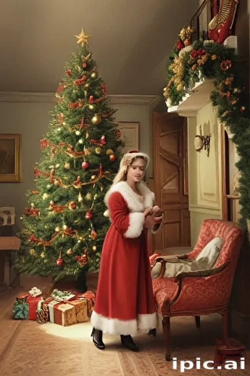 antique christmas images