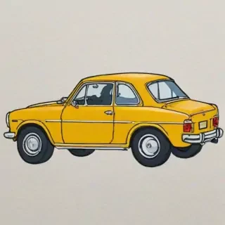 car doodle