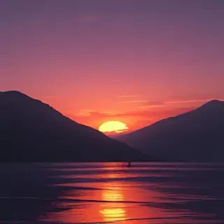 aesthetic sunset wallpaper