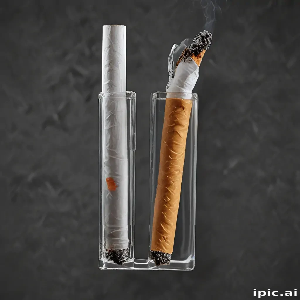 transparent cigarette