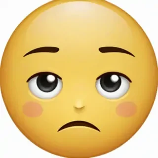 sad face emoji png
