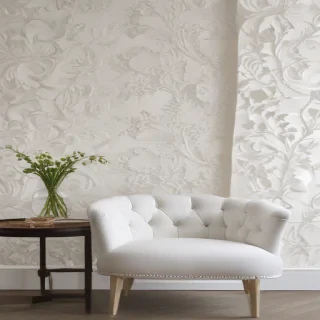 white wall paper
