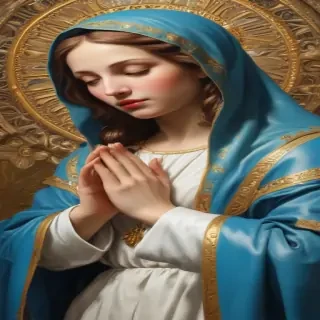virgin mary clipart