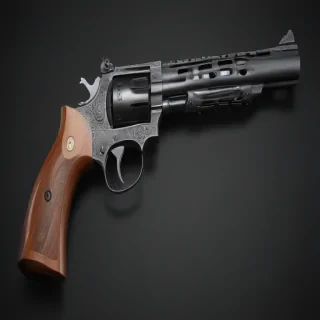 gun with no background
