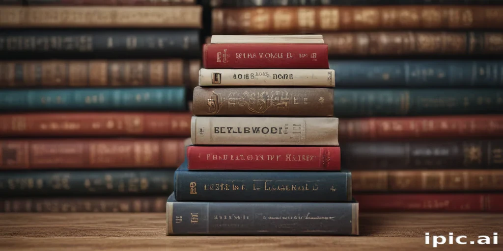 book stack png
