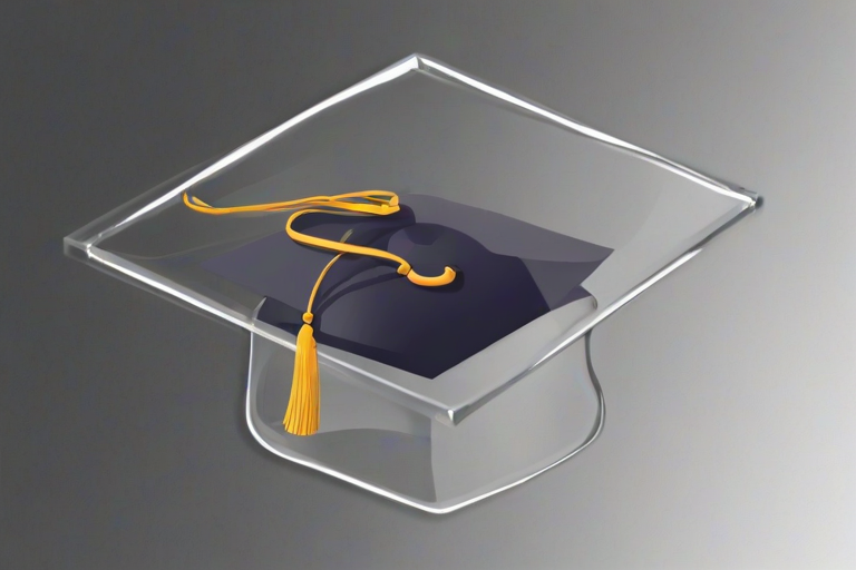 transparent graduation cap