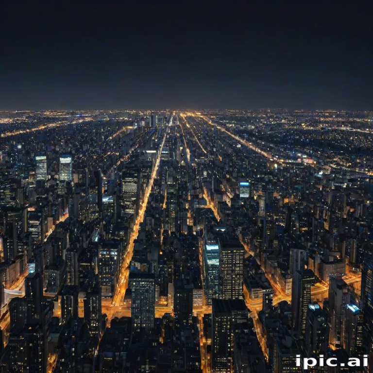 city lights background