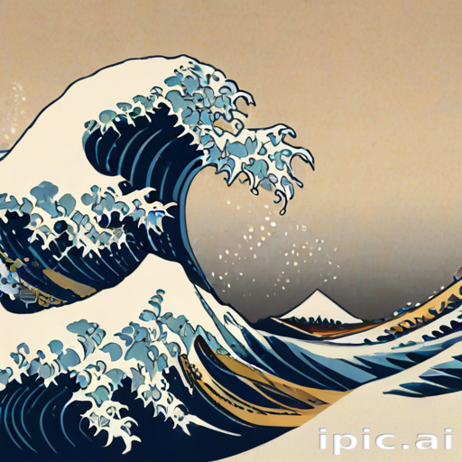 the great wave wallpaper