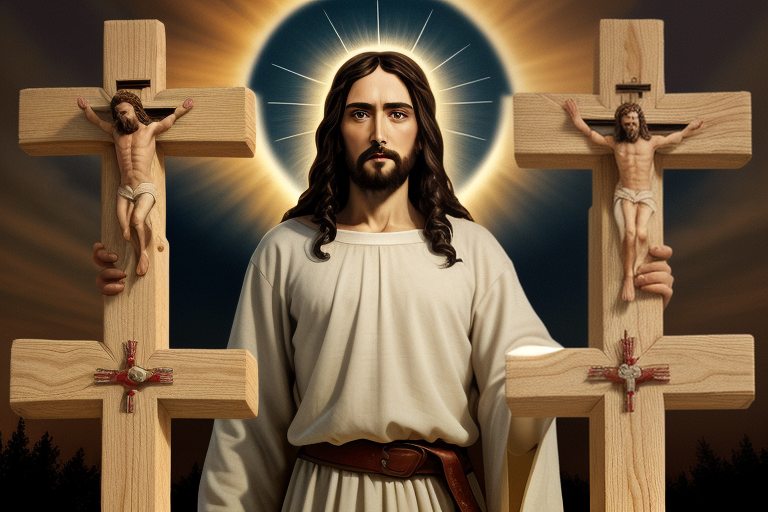 jesus pictures on cross