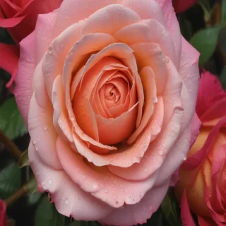 rose backround