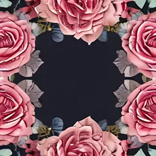 rose border