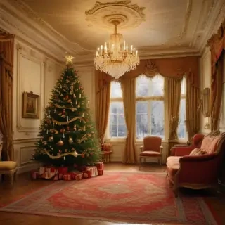 pretty christmas background