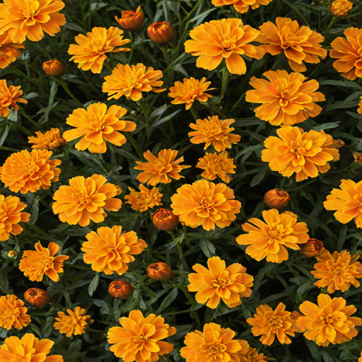 marigolds transparent