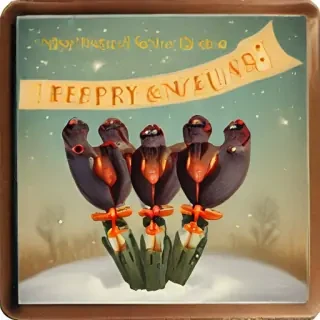 vintage new years images