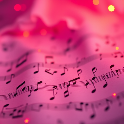 notes music background