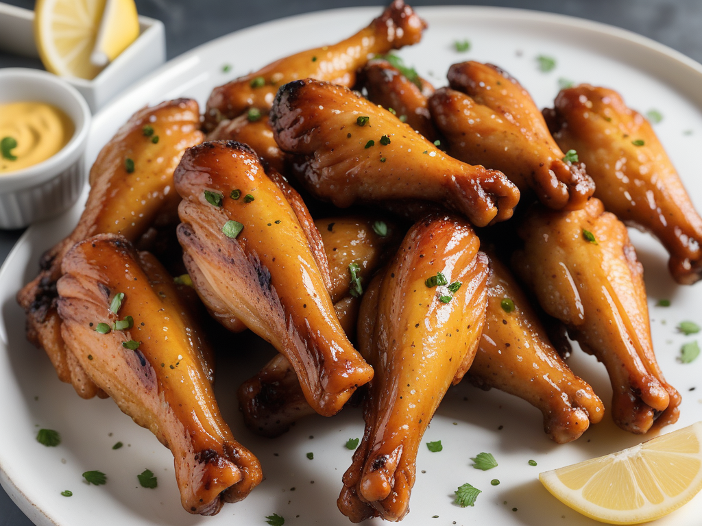 hot honey lemon pepper wings