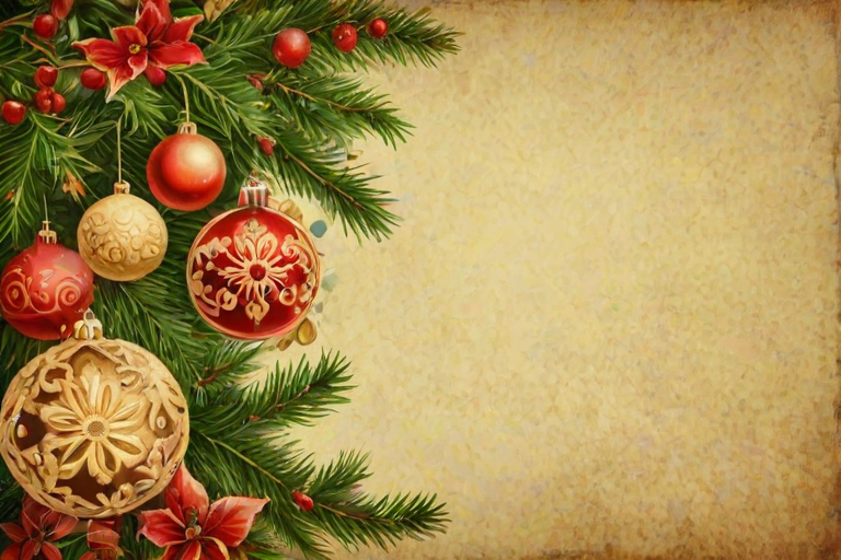 vintage christmas background