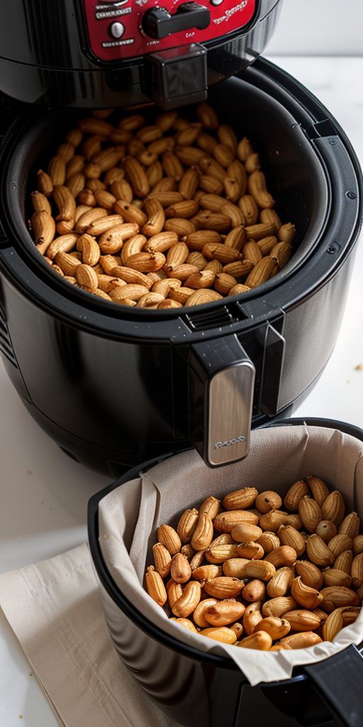 roast peanuts in air fryer