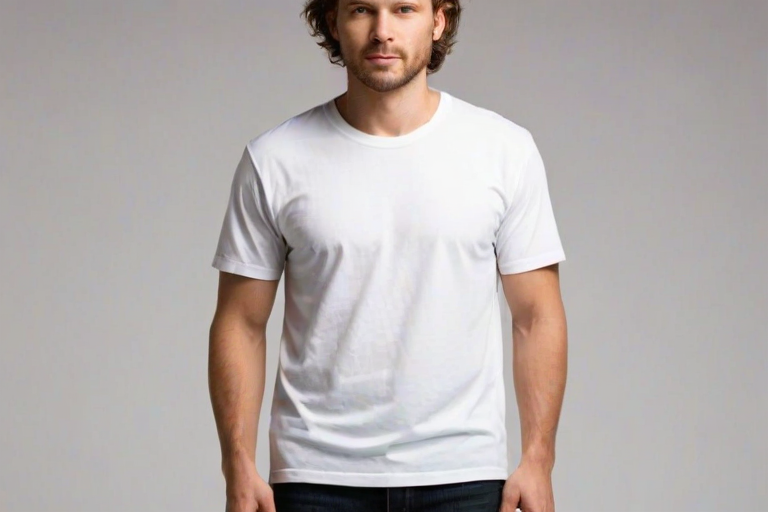 white tee png