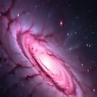 pink galaxy wallpaper