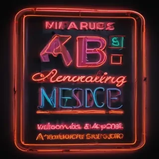 neon sign png