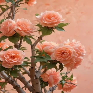 peach color bg
